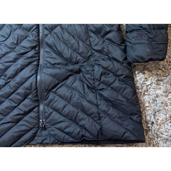 The North Face Karokora BLACK Down Parka PUFFER JACKET COAT sz M - Picture 3 of 6